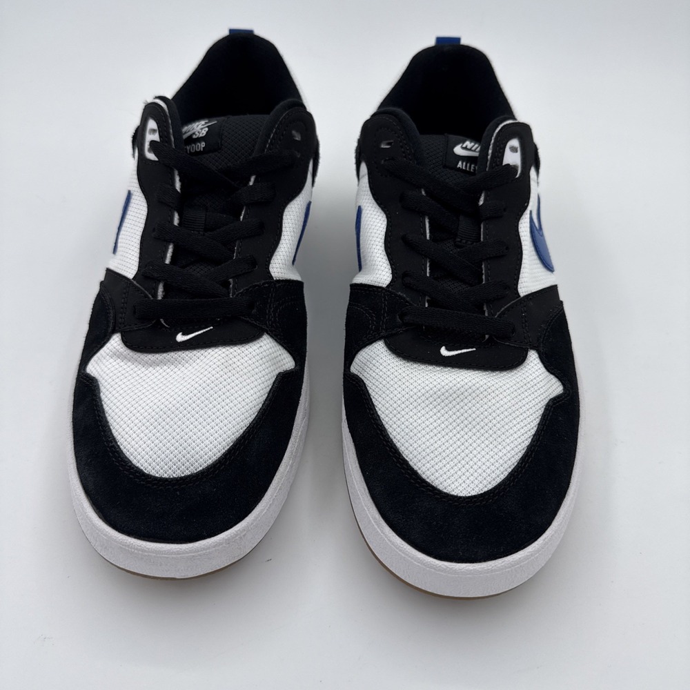 Nike SB Alleyoop White Team Royal & Black Men's Size 11 Skate Shoes CJ0882-104